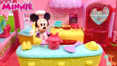 ミニーマウス キッチン カフェ屋さん アニメ / Minnie Mouse Kitchen Toy